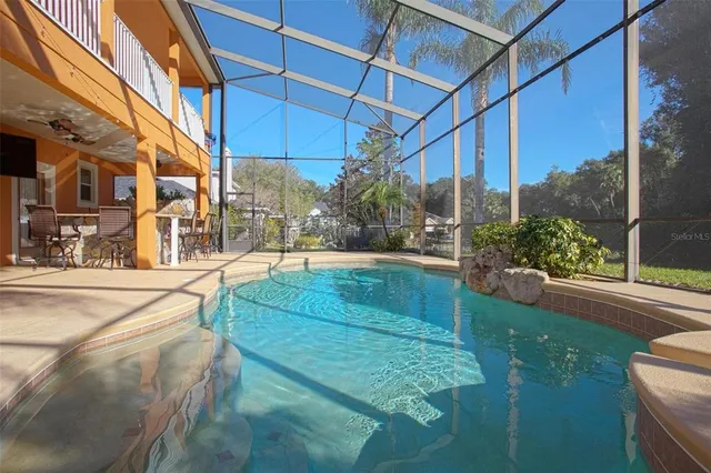 a view of balcony and patio