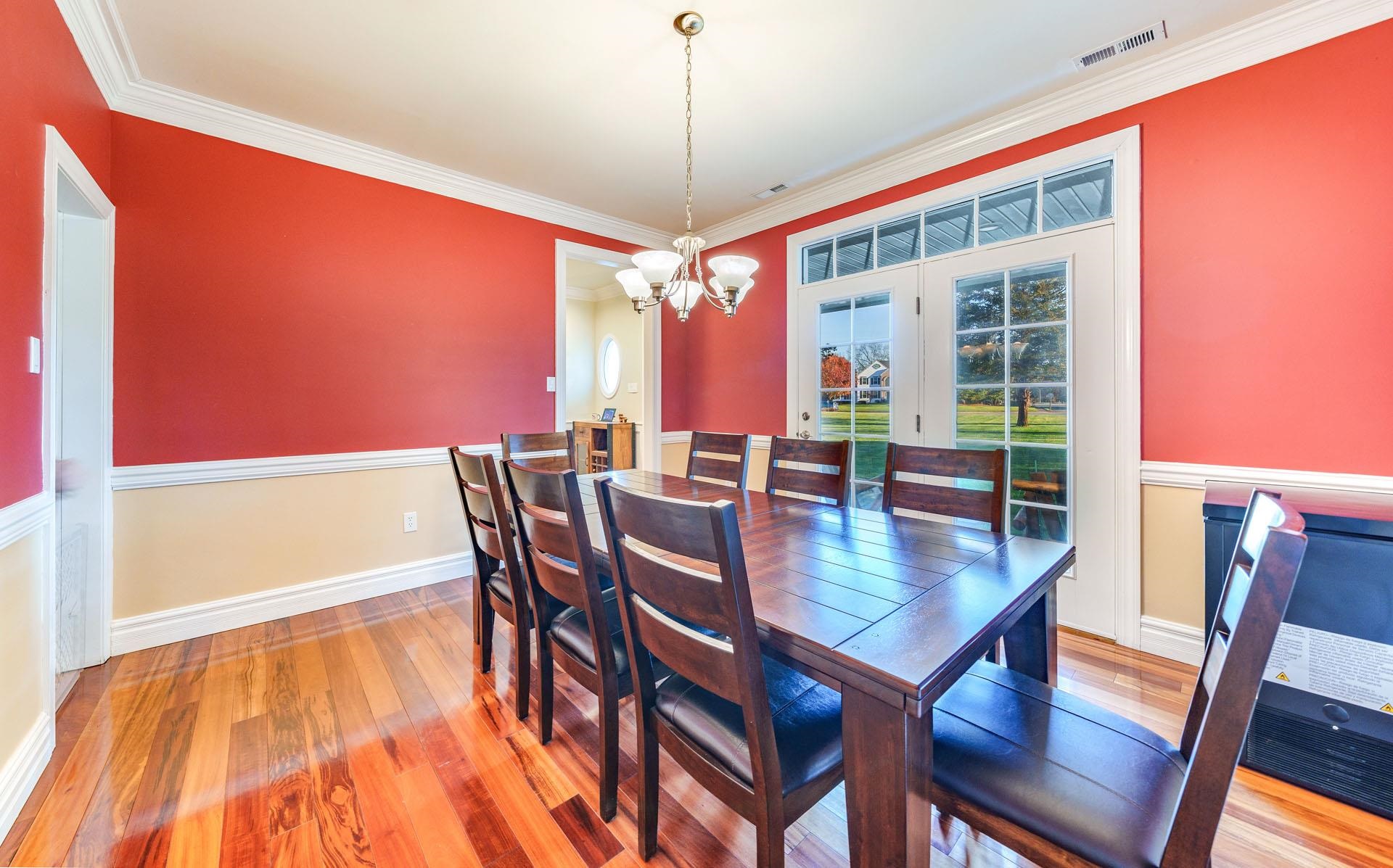 9 Deerfield Trail Woodbine, NJ 08270 - Photo 11 of 50 a view of a dining room with furniture window and wooden floor