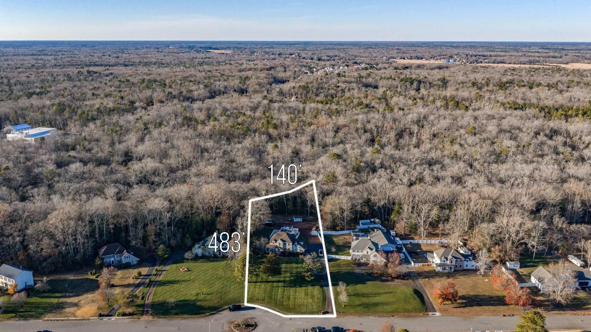 9 Deerfield Trail Woodbine, NJ 08270 - Photo 3 of 50 an aerial view of a houses with yard