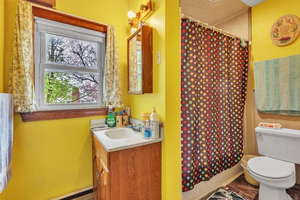 18 Goodwin Street Springfield, MA 01151 - Photo 24 of 31 a bathroom with a sink mirror vanity and toilet