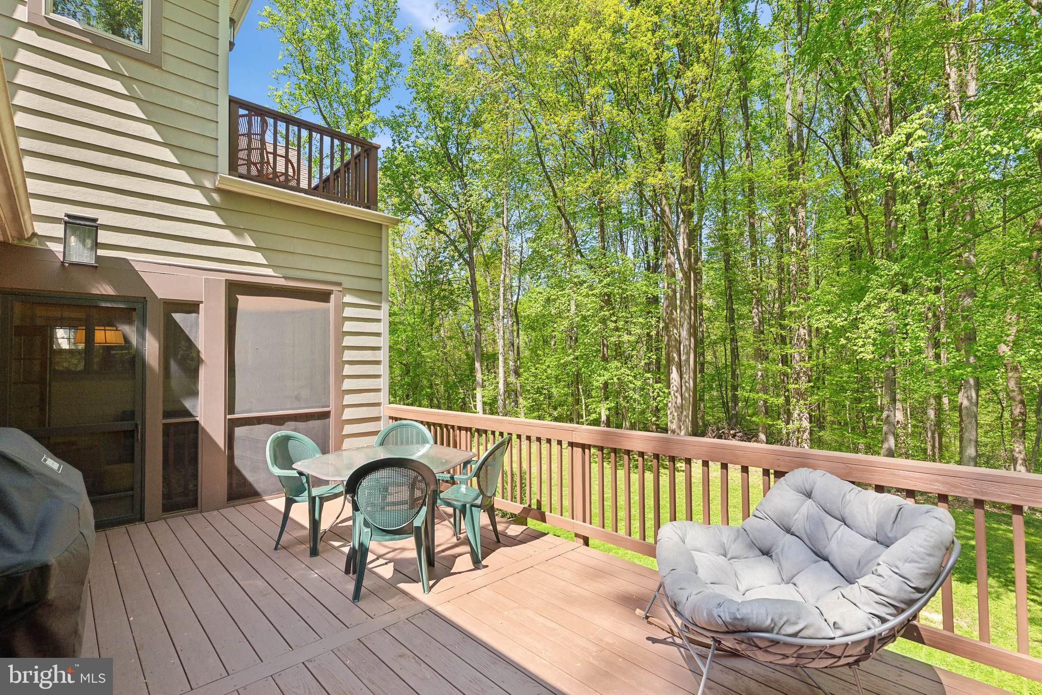 5019 Willowmeade Drive Fairfax, VA 22030 - Photo 29 of 77 Deck off of Screened in porch off of Great Room