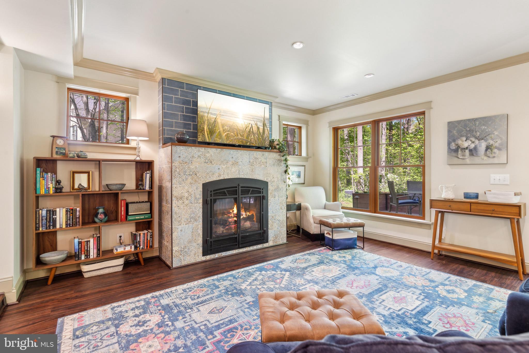 5019 Willowmeade Drive Fairfax, VA 22030 - Photo 60 of 77 Living room in lower level apartment