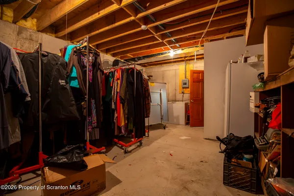 a view of a car garage