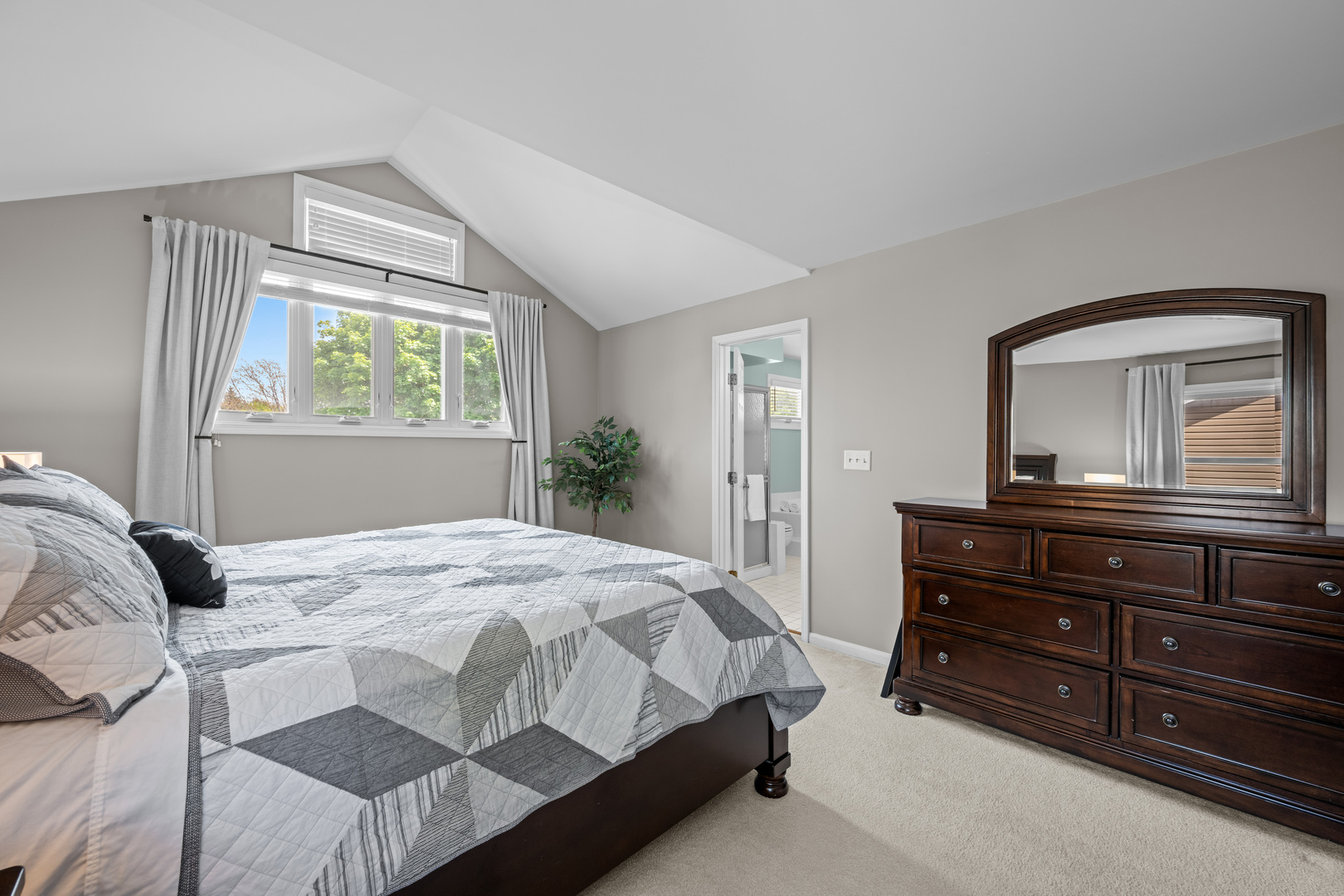 1631 Terri Circle Naperville, IL 60563 - Photo 23 of 39 a bedroom with a bed and a dresser