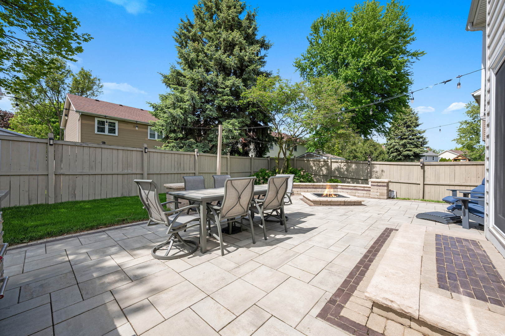 1631 Terri Circle Naperville, IL 60563 - Photo 26 of 39 a view of a backyard with sitting area