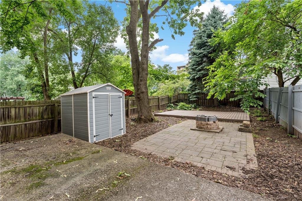 5447 Potter Street Pittsburgh, PA 15232 - Photo 29 of 36 a view of backyard with green space