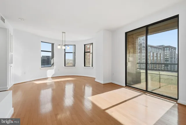 a view of an empty room with window