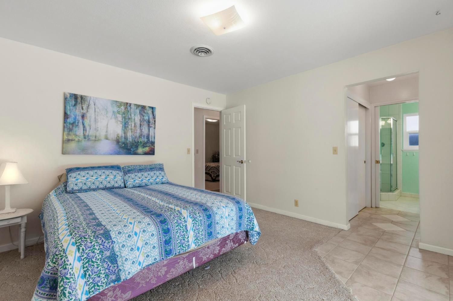 4361 Dresser Road Yuba City, CA 95993 - Photo 21 of 78 a bedroom with a bed and a painting on the wall