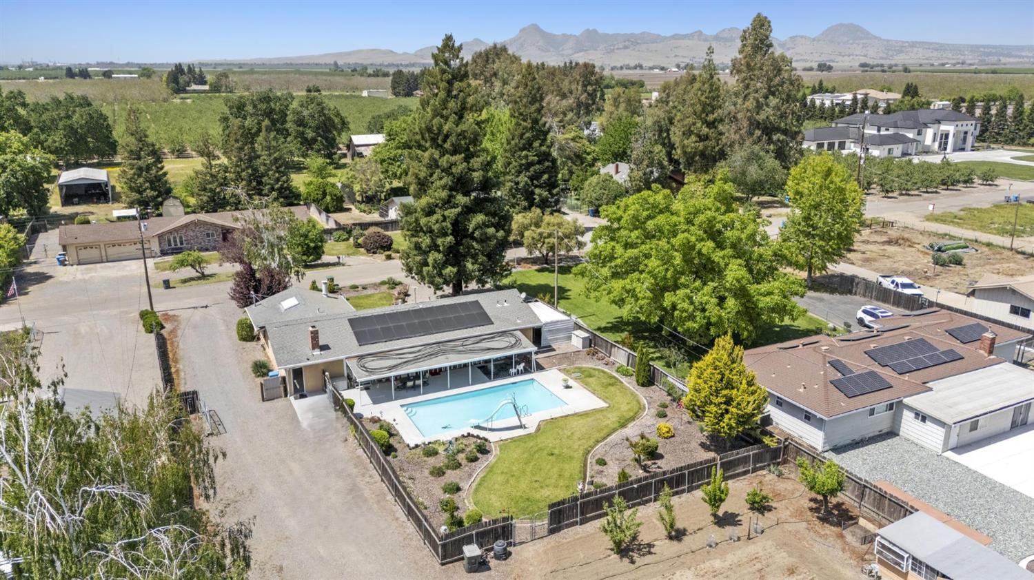 4361 Dresser Road Yuba City, CA 95993 - Photo 71 of 78 an aerial view of a house with a yard