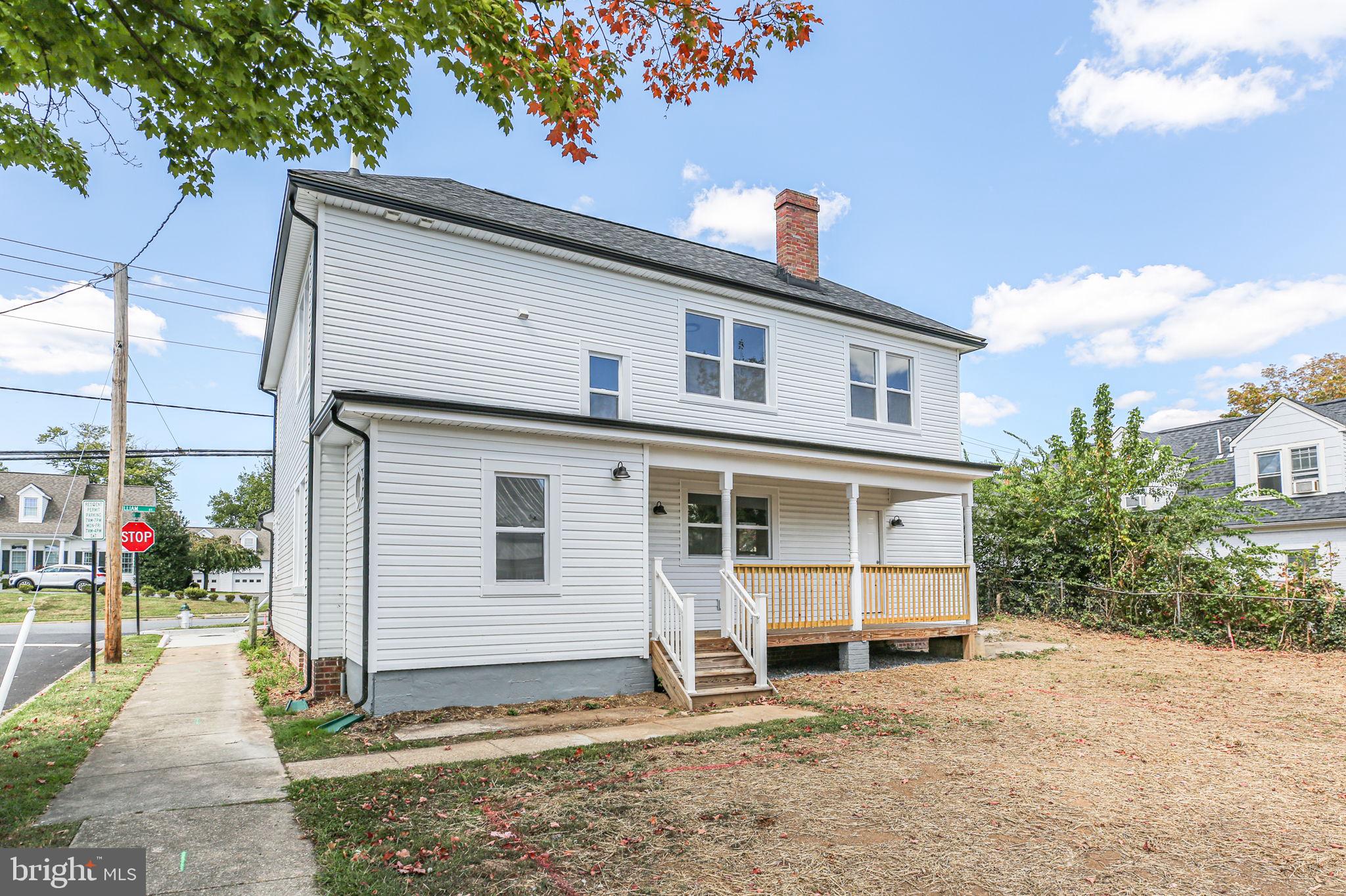 1424 William Street, Unit A Fredericksburg, VA 22401 - Photo 22 of 25 a view of a house with a yard