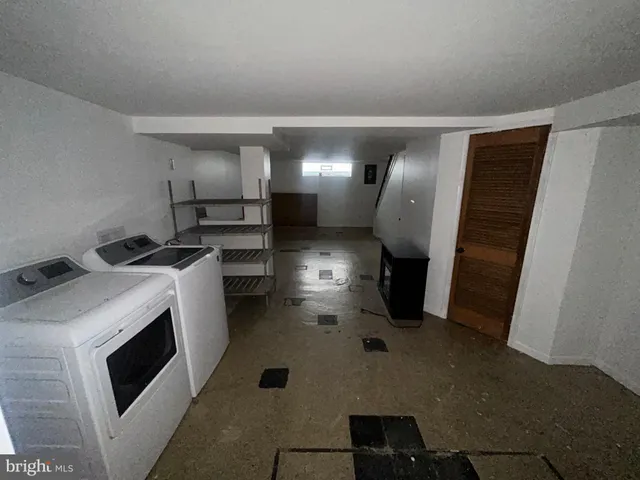 a view of a storage & utility room