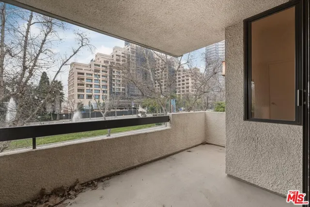 a view of lot of window