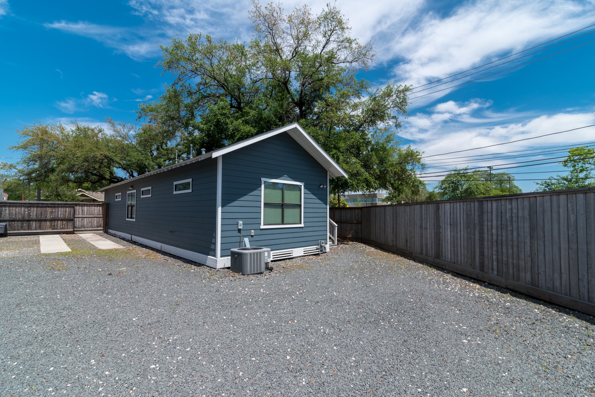 4734 Bell Street Houston, TX 77023 - Photo 28 of 42 a view of backyard with green space