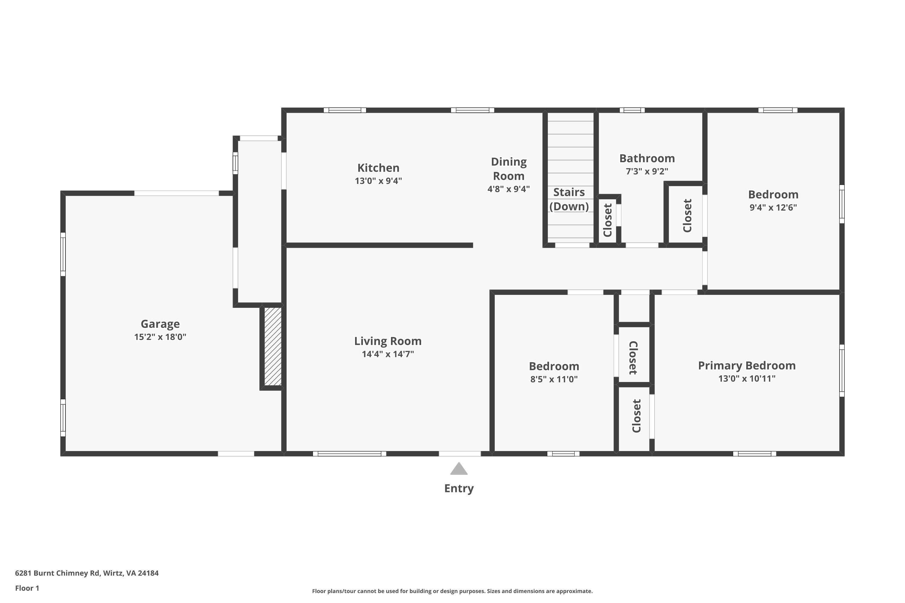 6281 Burnt Chimney Road Wirtz, VA 24184 - Photo 17 of 42 Floor-1