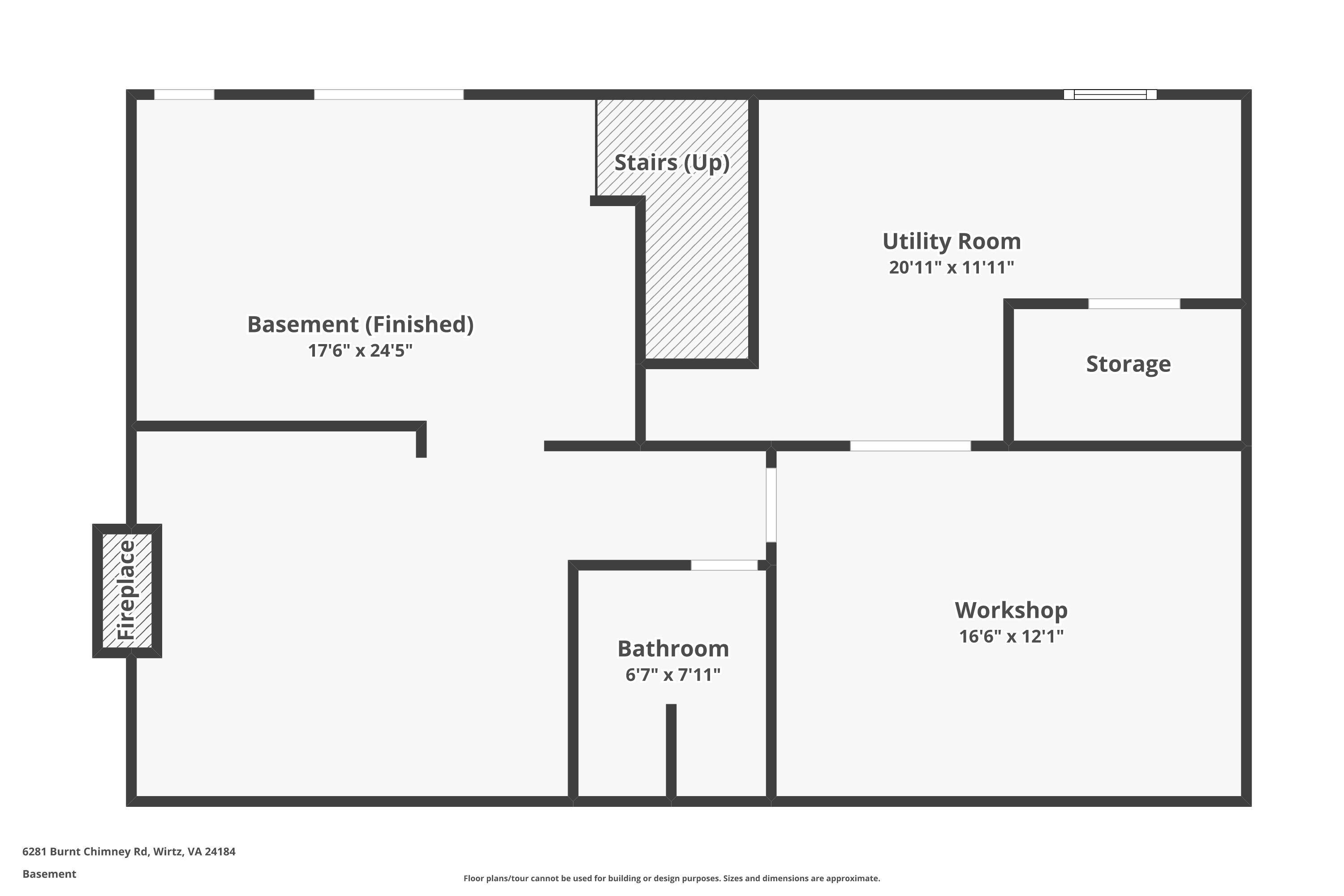 6281 Burnt Chimney Road Wirtz, VA 24184 - Photo 29 of 42 Basement
