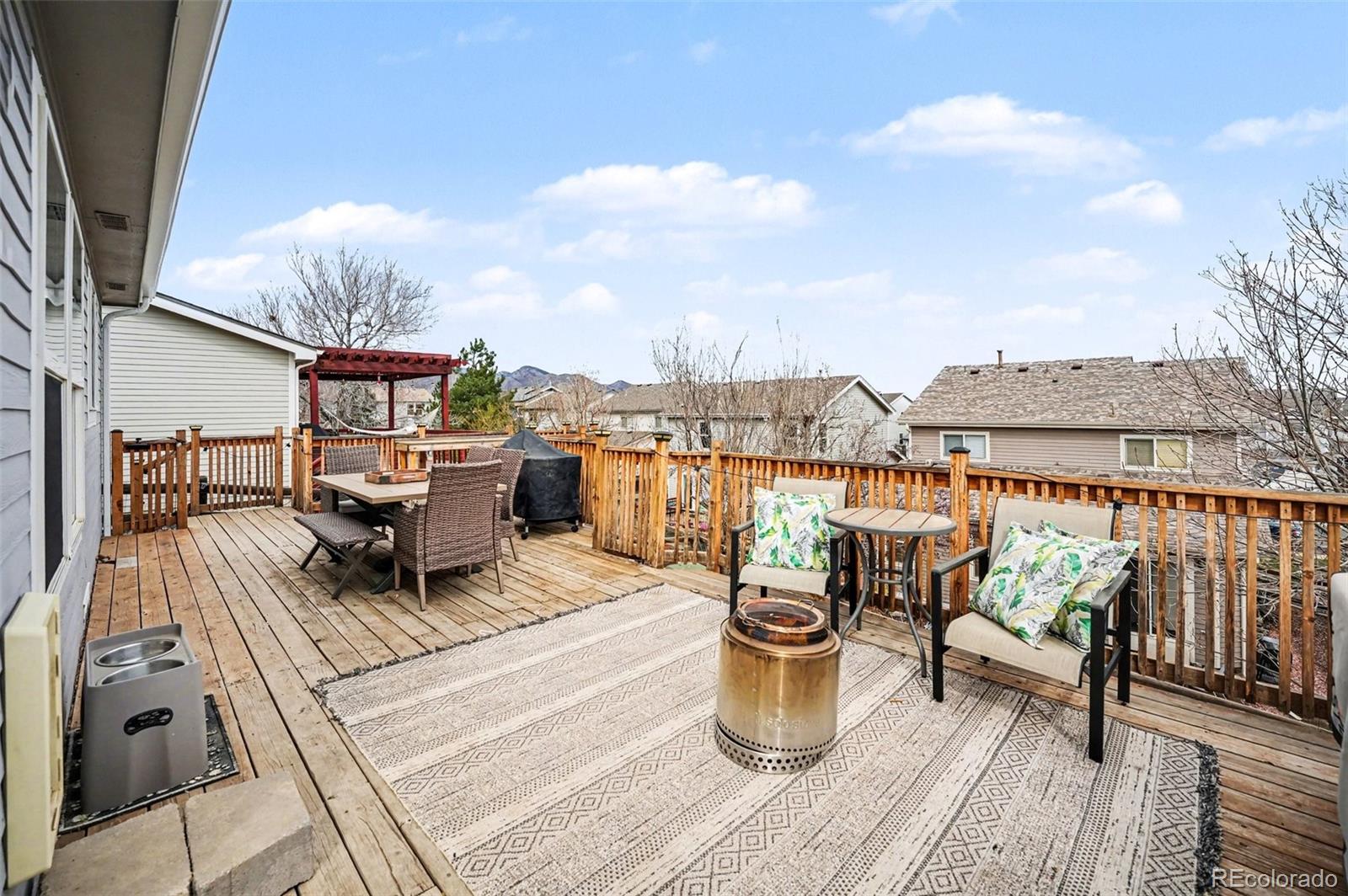9704 Marmot Ridge Circle Littleton, CO 80125 - Photo 18 of 21 a view of roof deck with patio