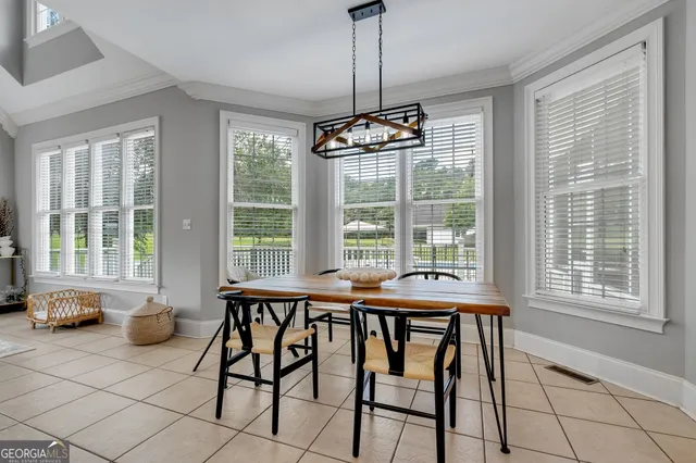 a outdoor space with furniture