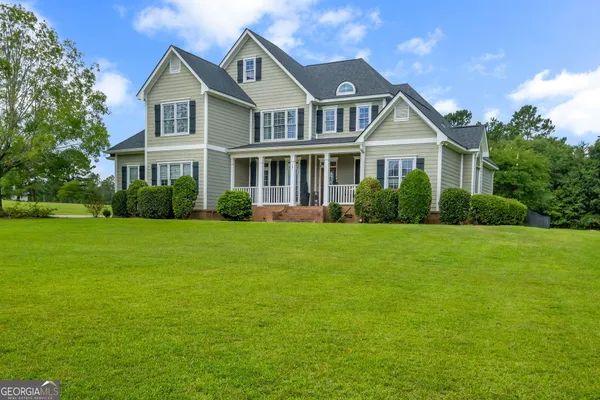 a view of yard from outdoor space