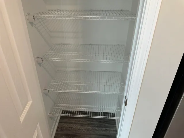 a close view of cabinet