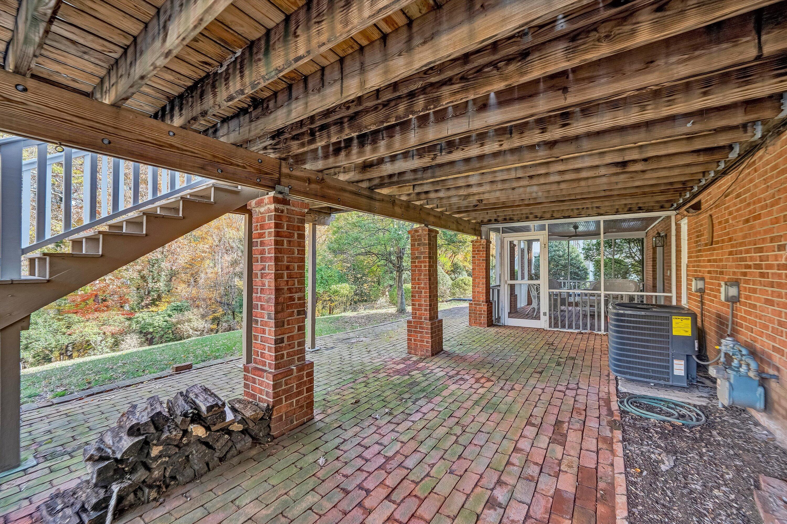 727 White Oak Road Southwest Roanoke, VA 24014 - Photo 43 of 52 a view of a porch with wooden floor