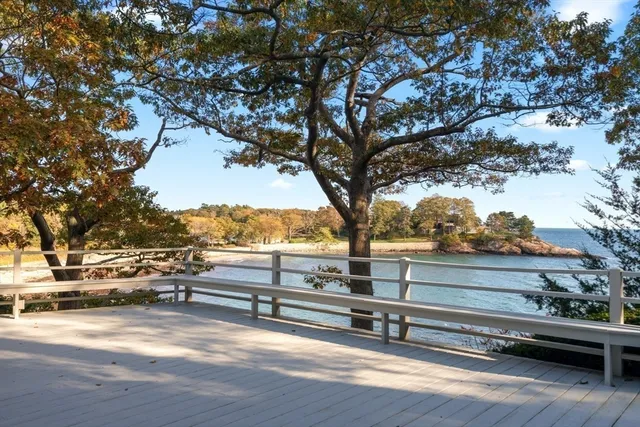 a view of a roof deck