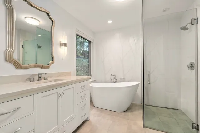 a view of outdoor space with wooden floor and outdoor seating