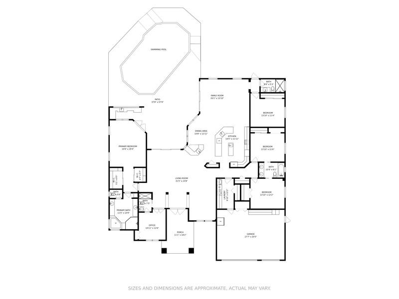 5900 Our Robbies Road Jupiter, FL 33458 - Photo 53 of 53 a picture of floor plan