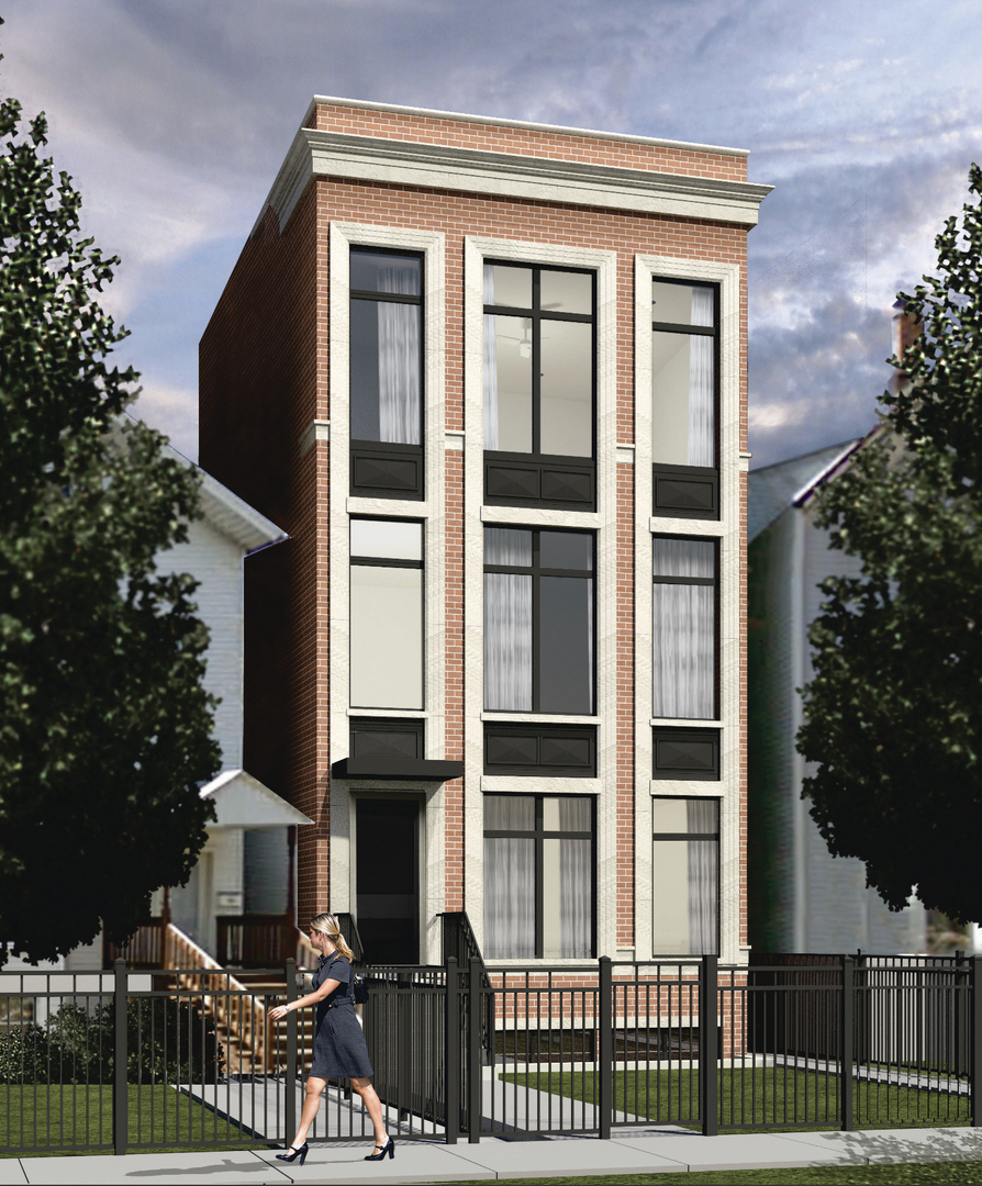 2815 North Kimball Avenue, Unit 1 Chicago, IL 60618 - Photo 1 of 6 front view of a house with a porch