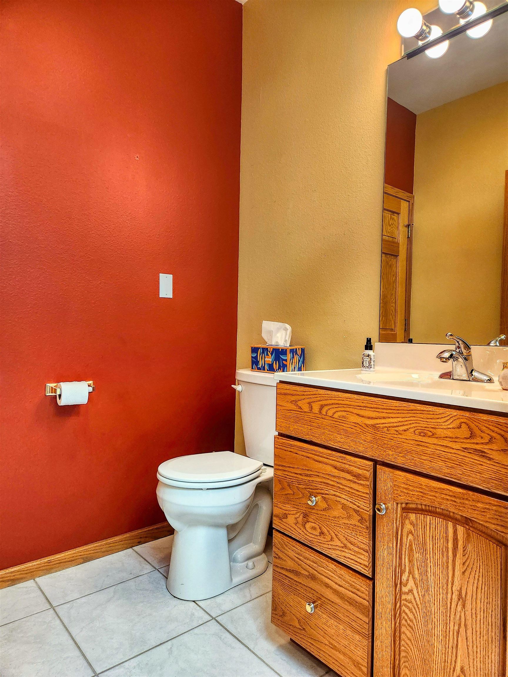 22781 Zier Road Lake Carroll, IL 61046 - Photo 16 of 58 a bathroom with a sink and a toilet