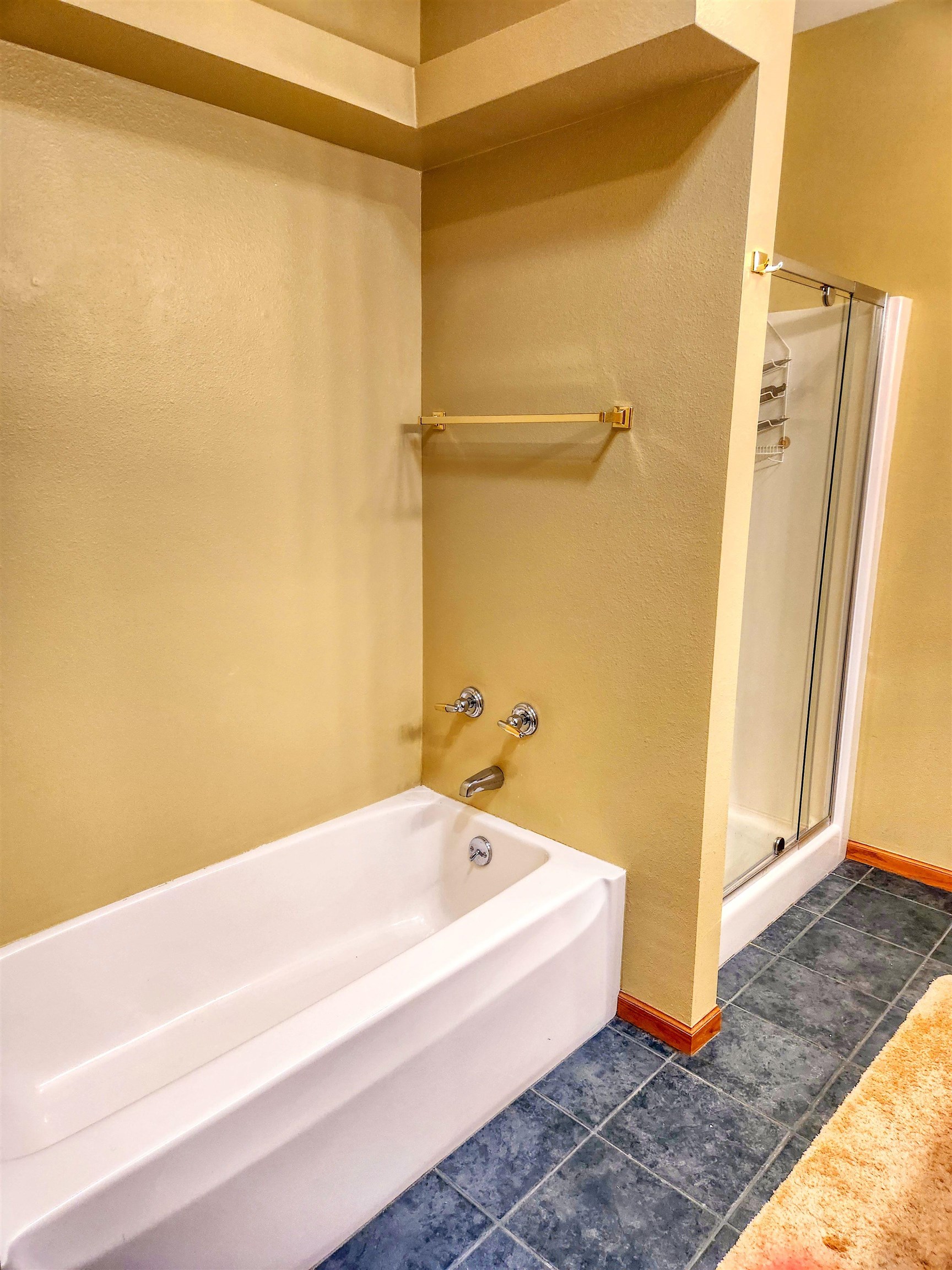22781 Zier Road Lake Carroll, IL 61046 - Photo 22 of 58 a bathroom with a tub and shower