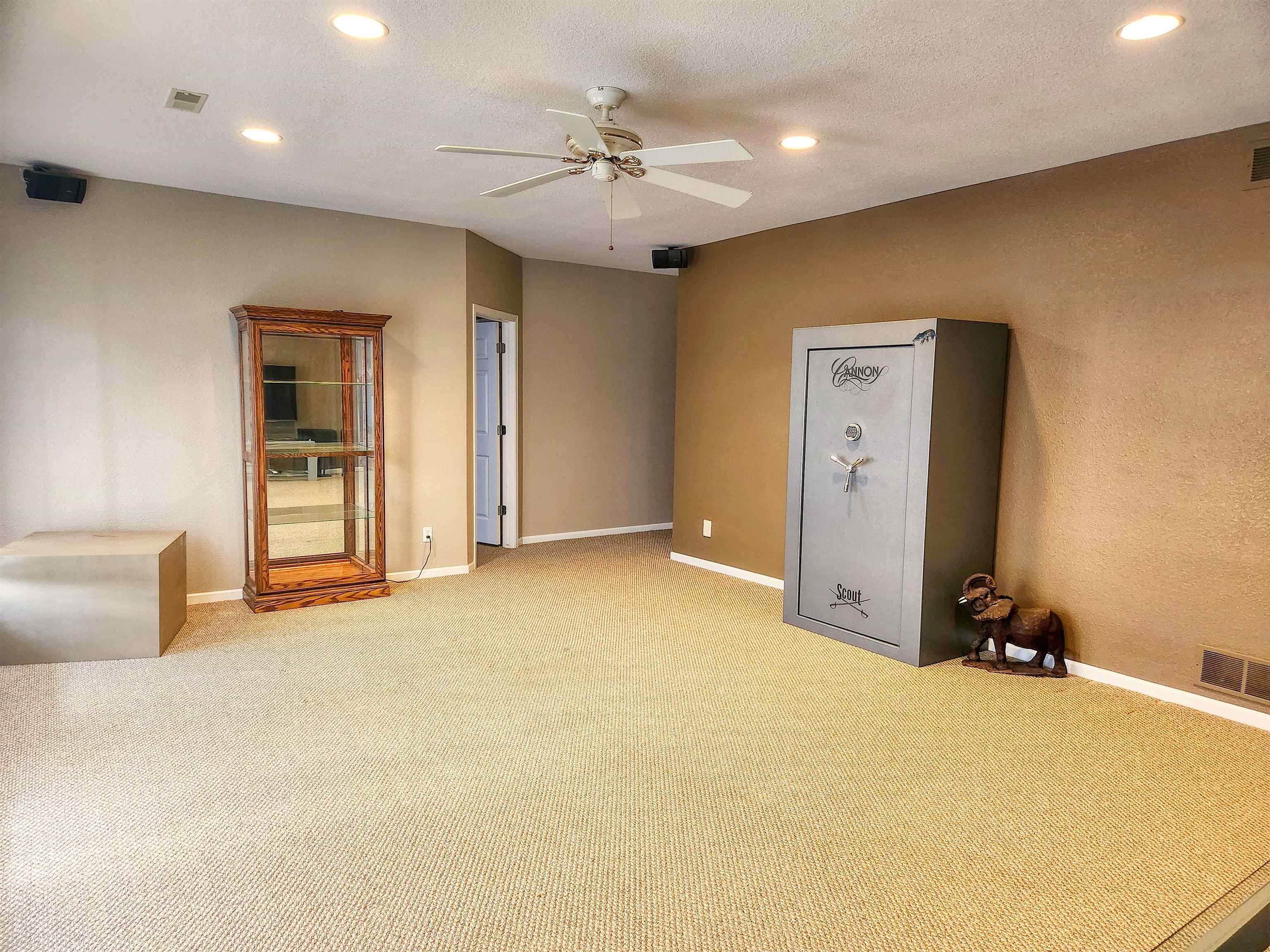 22781 Zier Road Lake Carroll, IL 61046 - Photo 31 of 58 an empty room with a ceiling fan