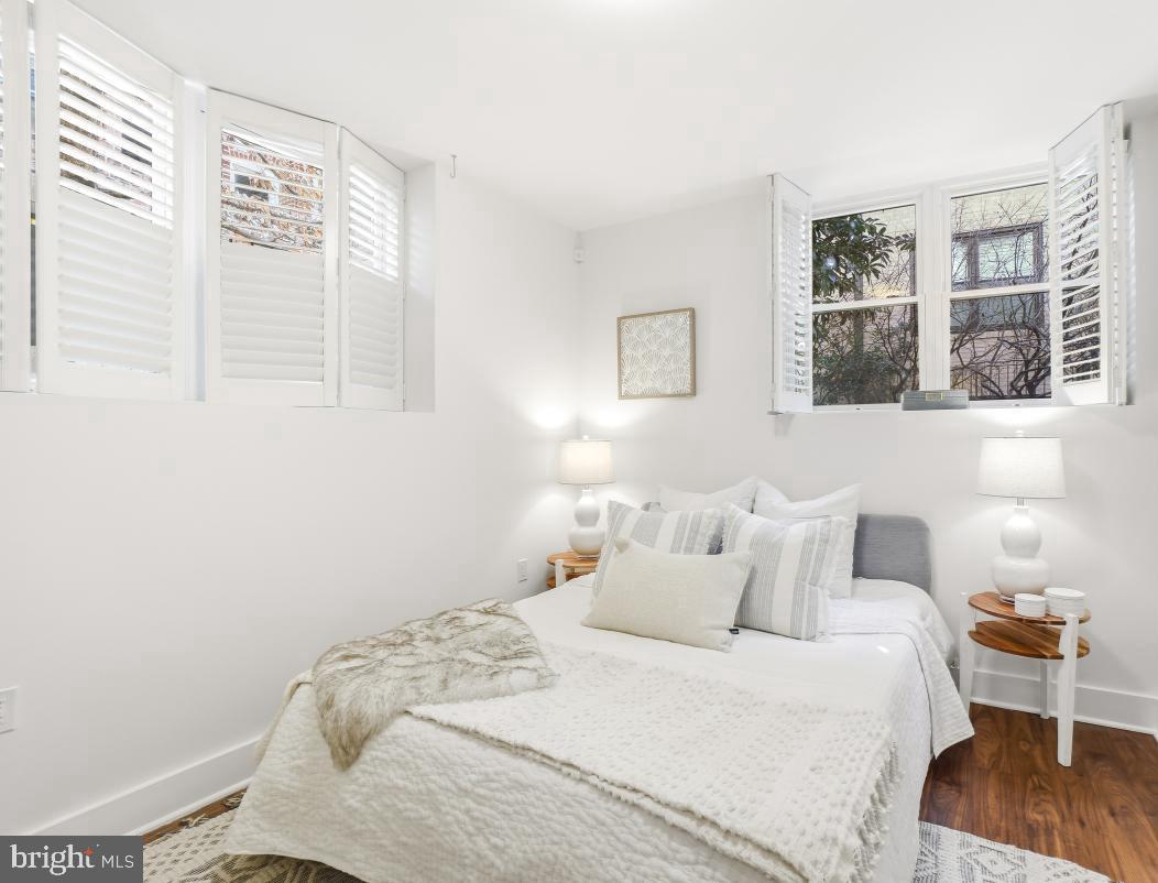 2331 15th Street Northwest, Unit 108N Washington, DC 20009 - Photo 11 of 23 Bedroom big enough for a queen bed w/2 night stand