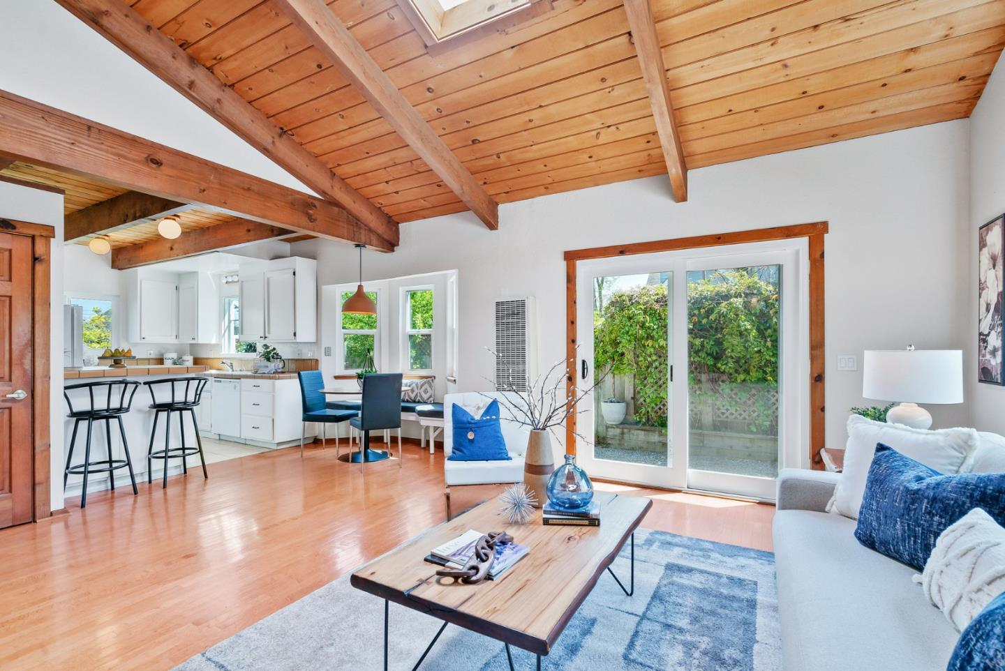 620 Sumner Street Santa Cruz, CA 95062 - Photo 3 of 45 a living room with furniture and wooden floor