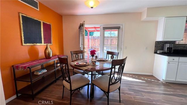 a view of a porch with a lounge chair