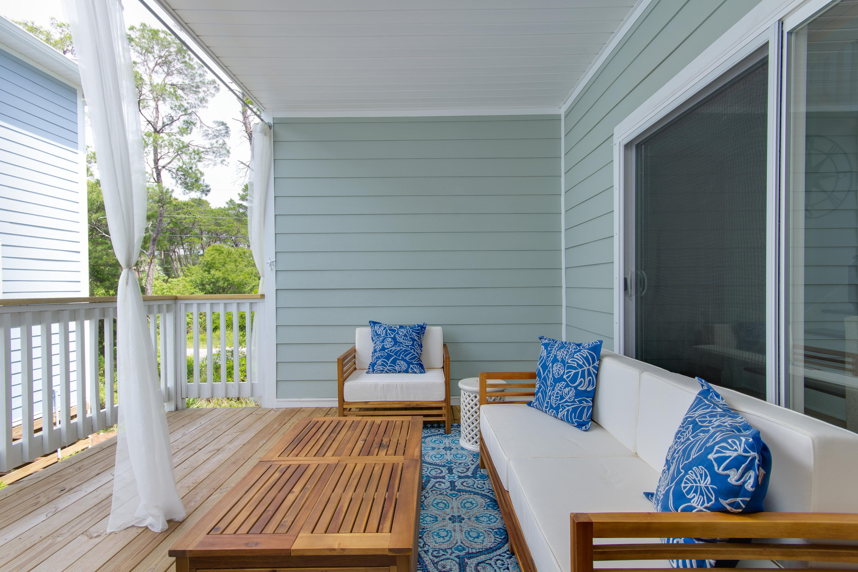 164 Sandpine Loop Inlet Beach, FL 32461 - Photo 22 of 24 a view of a two chairs in the balcony