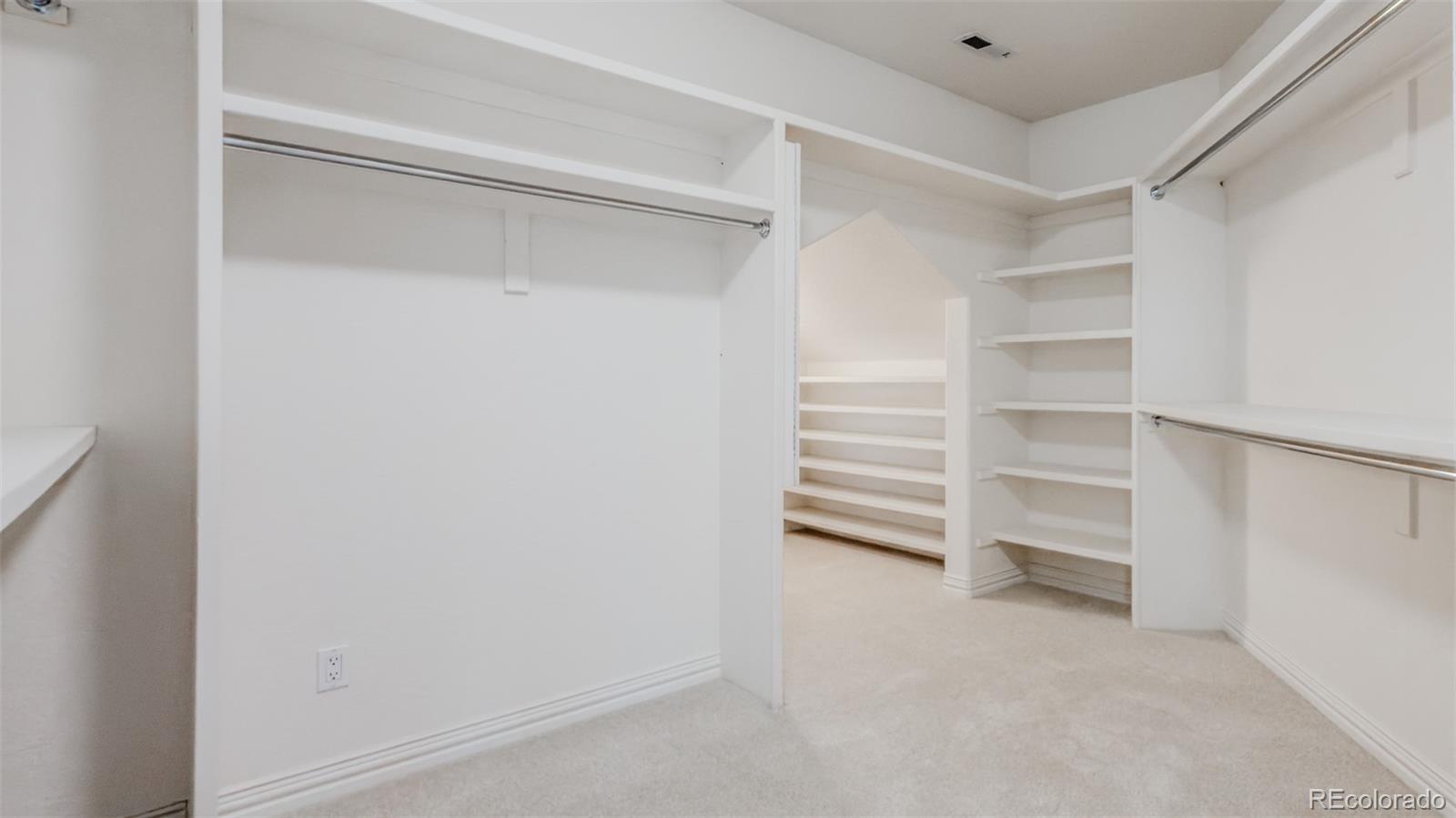 768 Bridger Point Lafayette, CO 80026 - Photo 25 of 50 a view of walk in closet with empty racks