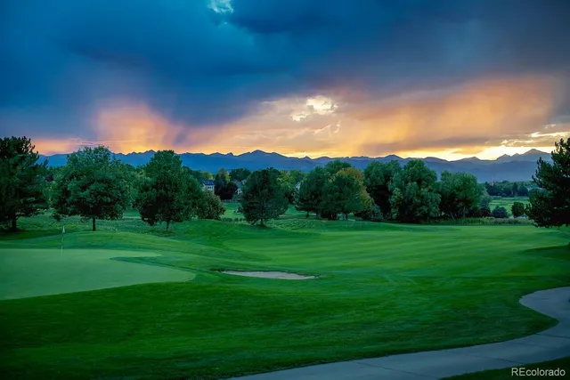 a view of a big yard with a big yard