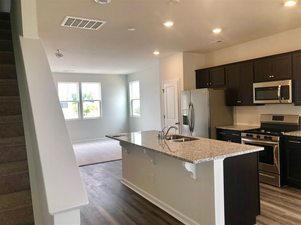 Example of layout & interior selections for this townhome.