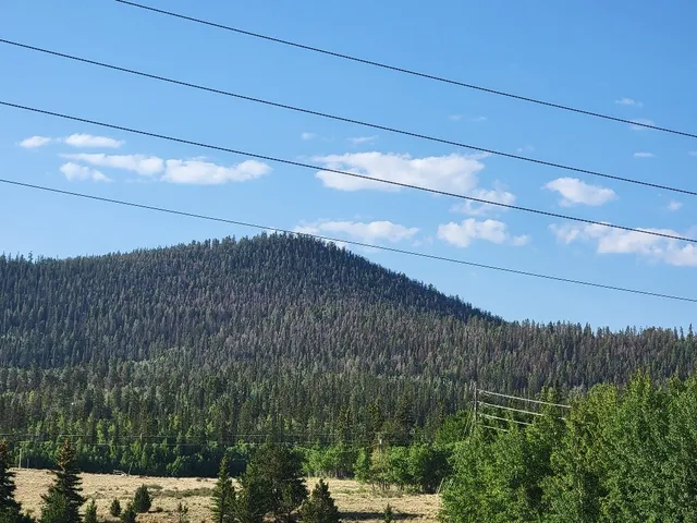 a view of a mountain