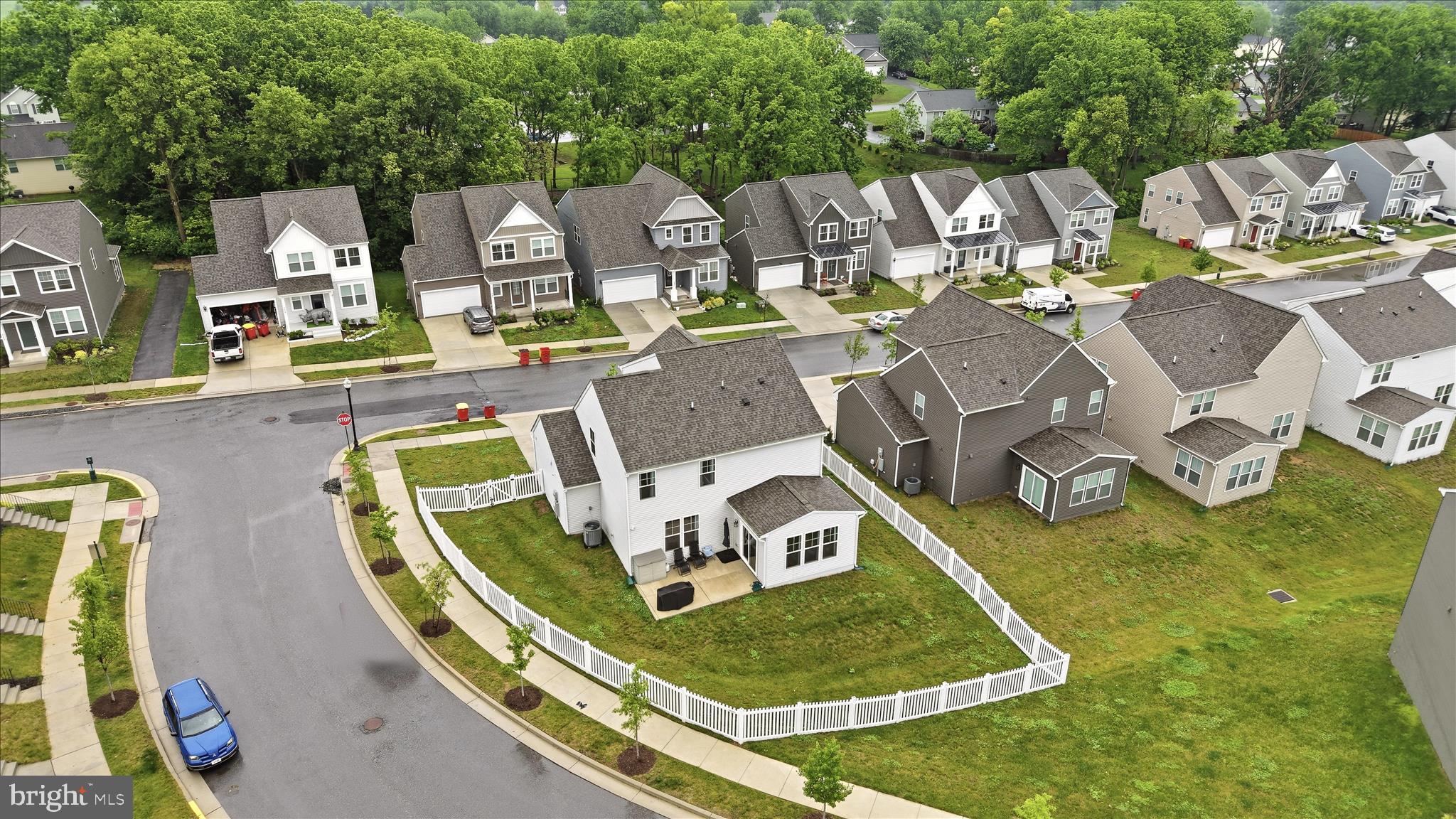 152 National Street Ranson, WV 25438 - Photo 41 of 53 Rear Aerial View
