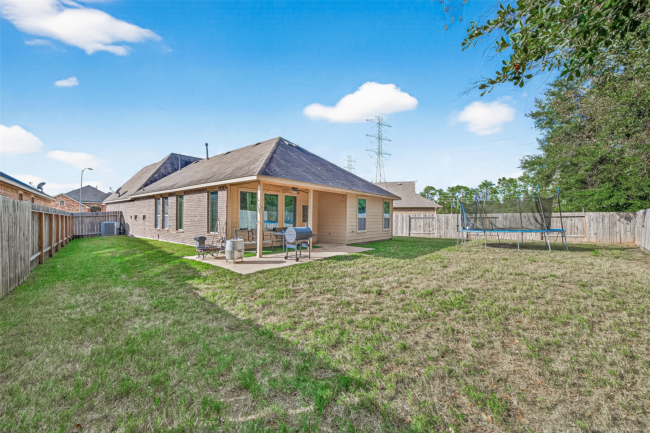 22530 Forbes Field Trail Spring, TX 77389 - Photo 38 of 50 a view of a house with a yard and porch