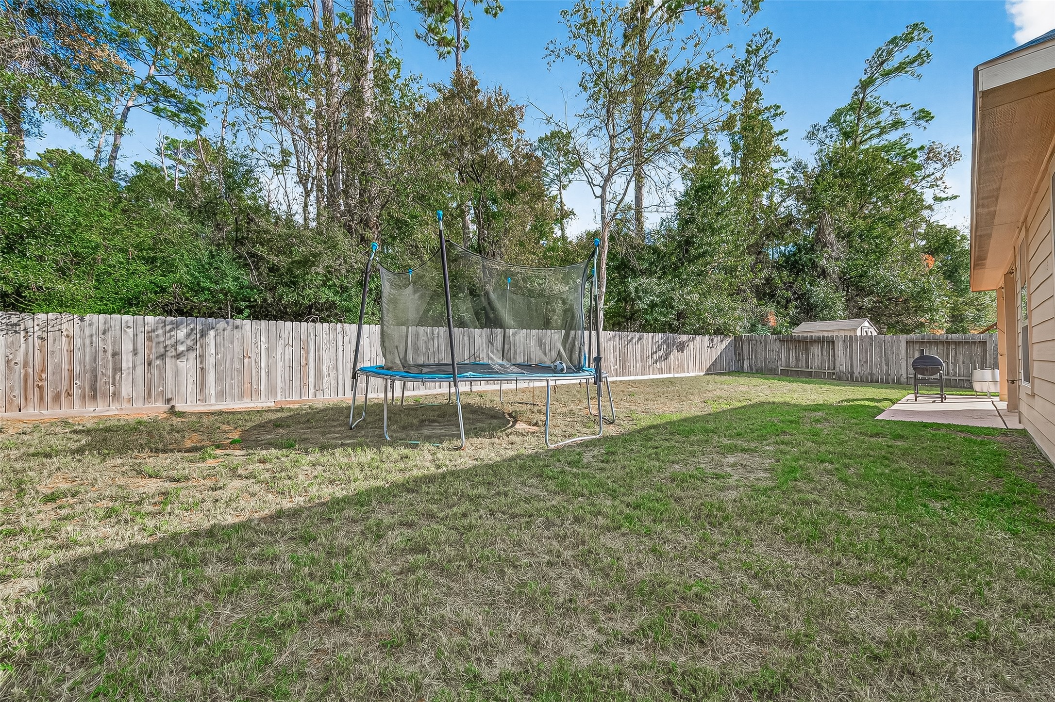 22530 Forbes Field Trail Spring, TX 77389 - Photo 40 of 50 a garden with trees in the background