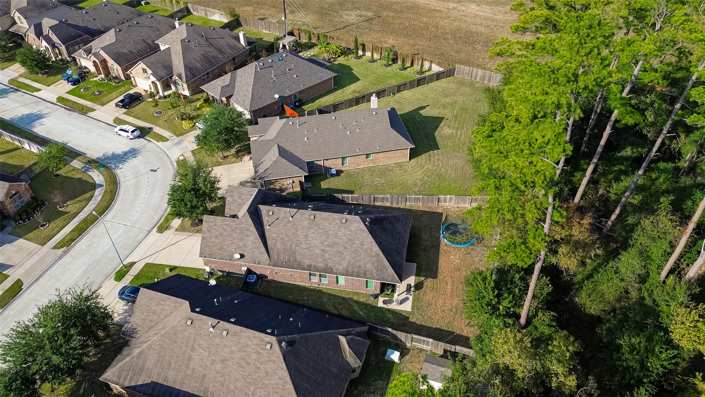 22530 Forbes Field Trail Spring, TX 77389 - Photo 42 of 50 an aerial view of a house with a yard