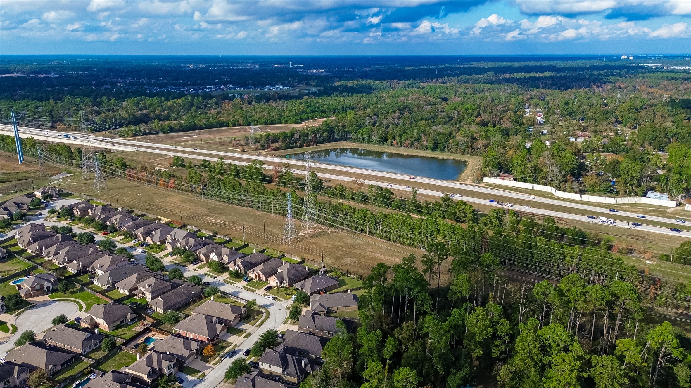 22530 Forbes Field Trail Spring, TX 77389 - Photo 45 of 50 a view of a lake with a yard