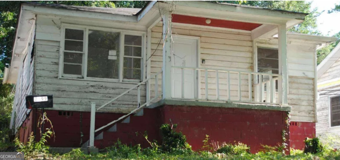 front view of a house