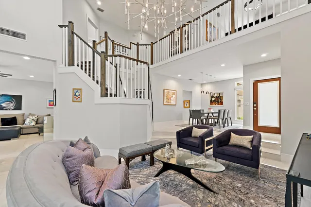 a bed room with a bed and a dresser