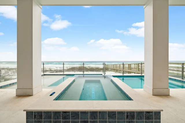 a view of a living room and a window