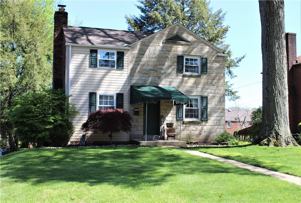 2023 Brookfield Road Pittsburgh, PA 15243 - Photo 21 of 21 a front view of house with yard and green space