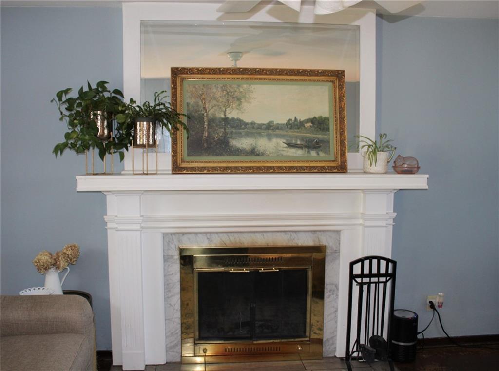 2023 Brookfield Road Pittsburgh, PA 15243 - Photo 9 of 21 a view of living room with furniture and a fireplace