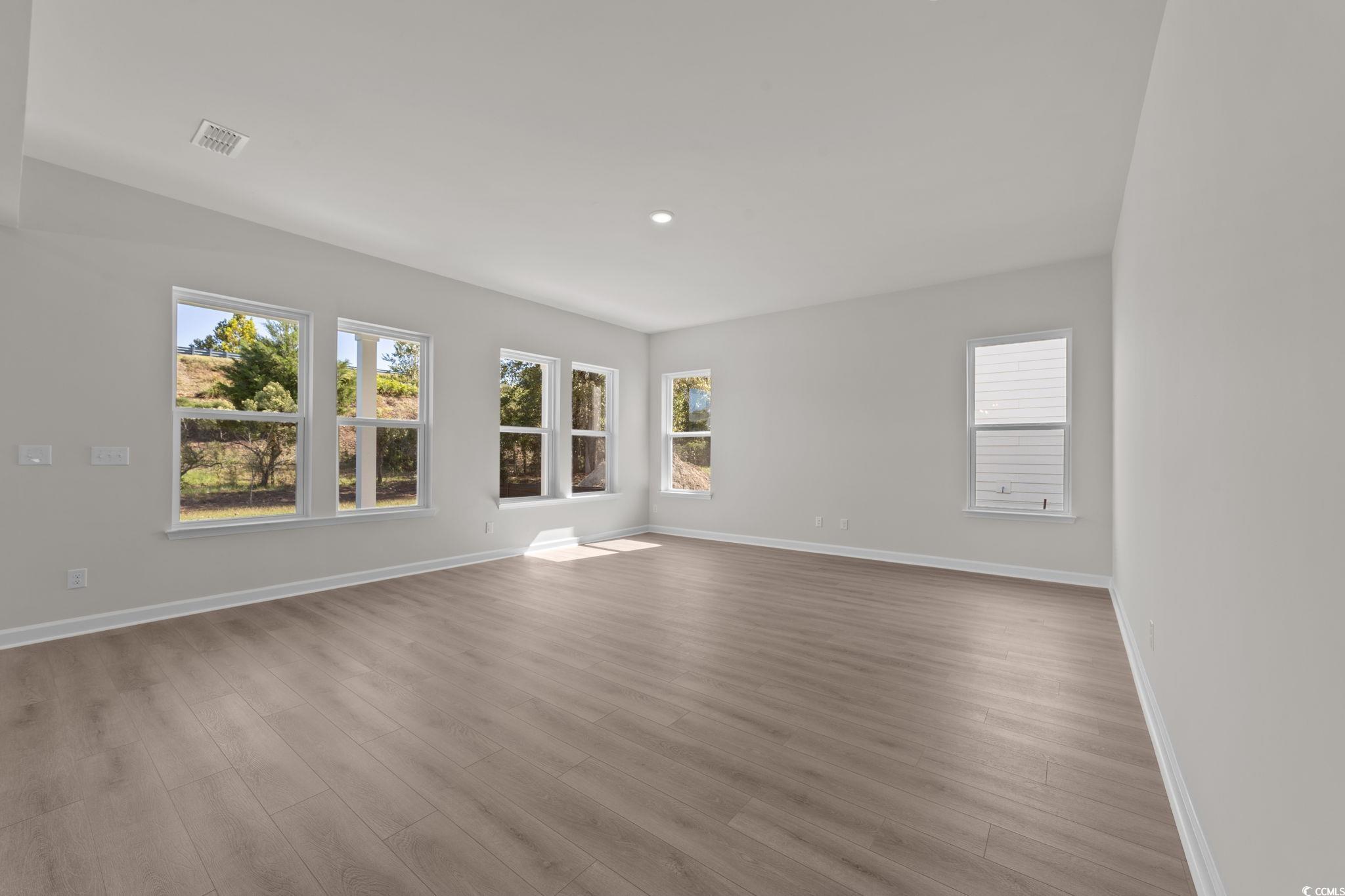 775 Ebb Tide Road Little River, SC 29566 - Photo 31 of 39 Unfurnished room with light wood-style flooring, plenty of natural light, and recessed lighting